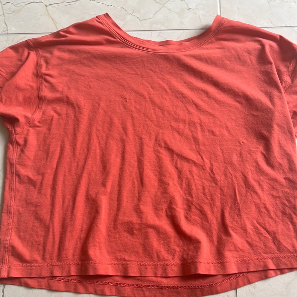 Orange cannon cates tee